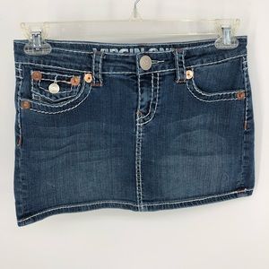 VO Virgin Only Denim mini skirt